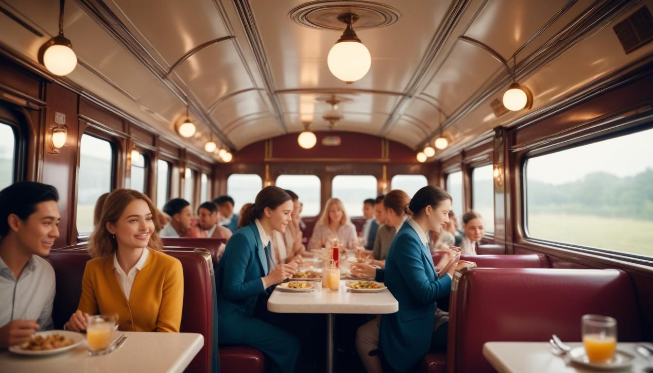 Tren Seyahatlerinde Yiyecek ve İçecek Deneyimi