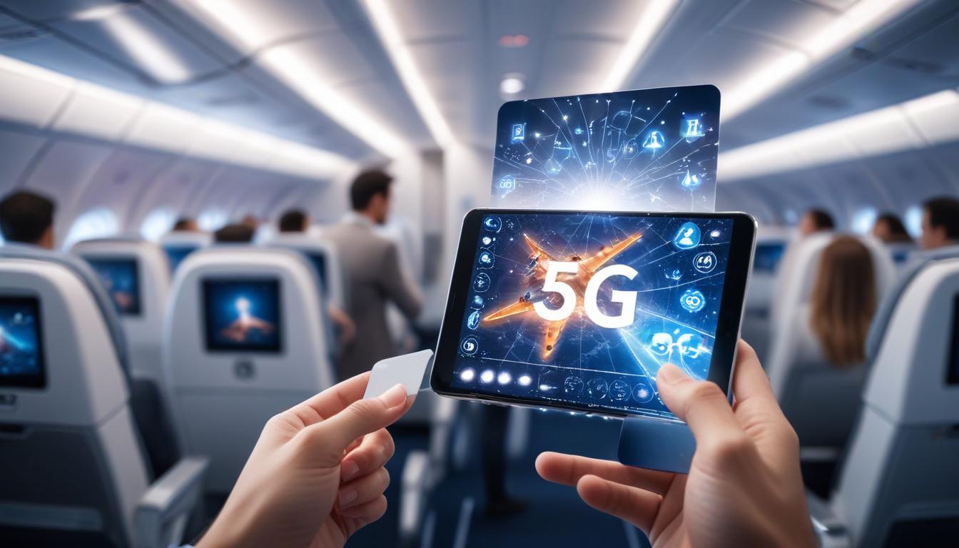 5G Teknolojisi ile Uçak Yolculuklarında Kesintisiz Bağlantı